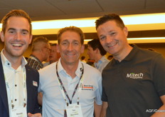 Ronald Thijssen (Ammerlaan Construction), Ton Versteeg (Bom Group) en Jurnjan van den Bremer (MJ-Tech)